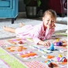 image:imageIVI 3D Play Carpet 71 x 525 Inch Educational Beach House Soft and Cozy Floor Rug Mat for Bedroom Kids Den or Playroom LargeMedium 59L x 39W