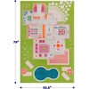 image:imageIVI 3D Play Carpets 78 x 525 Inch Play House Educational Toddler Mat Rug for Bedroom Kids Den or Playroom Large