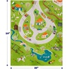 image:imageIVI Farm Soft Thick Nursery 3D Play Mat Rug NonToxic HypoAllergenic StainResistant for Baby Toddler Children Educational Playroom and Bedroom 59 L x 39 W
