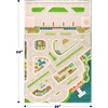 image:imageIVI Mini City 59 L x 39 W Educational Toddler Car Play Mat Rug for Bedroom Kids Den or Playroom33 x 411 Rectangular