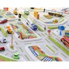 image:imageIVI Mini City 59 L x 39 W Educational Toddler Car Play Mat Rug for Bedroom Kids Den or Playroom71 x 525 inches Rectangular