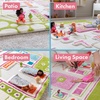 image:imageIVI Playhouse Green 3D Play Mat NonToxic Stain Resistant Educational Montessori Activity Toys for Kids Medium 59 L x 39 WGreen
