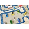 image:imageIVI Thick 3D Childrens Play Mat amp Rug in A Colorful Town Design for Kids with Soccer Field Car Park amp Roads Blue 32 x 45 inchesTraffic Blue