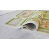 image:imageIVI Thick 3D Childrens Play Mat amp Rug in A Colorful Town Design for Kids with Soccer Field Car Park amp Roads Blue 32 x 45 inchesTraffic Green