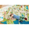 image:imageIVI Mini City 59 L x 39 W Educational Toddler Car Play Mat Rug for Bedroom Kids Den or Playroom71 x 525 inches Rectangular